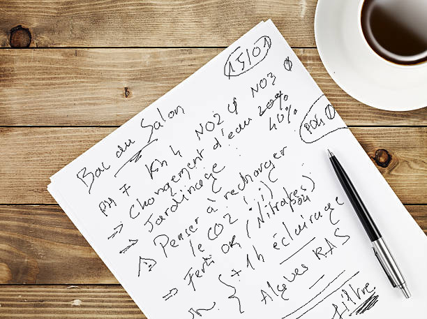 journal de bord aquarium