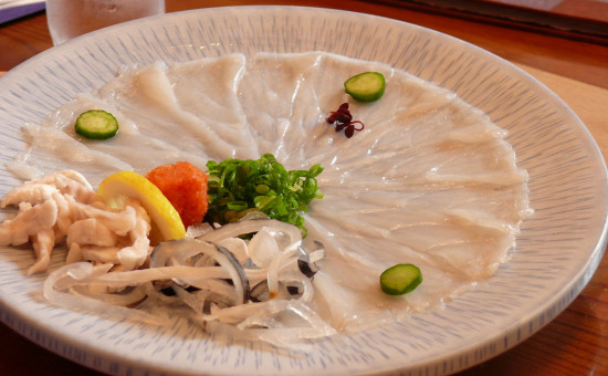 Sashimi de Fugu