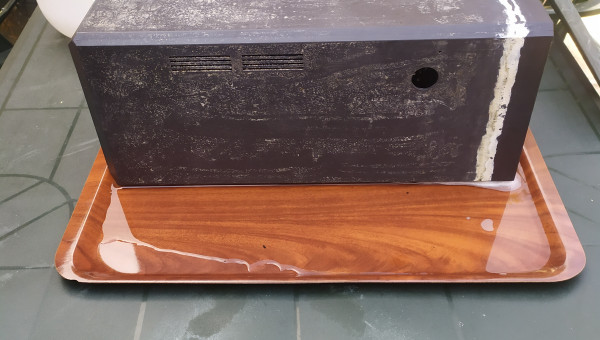 Décapage du filtre Juwel