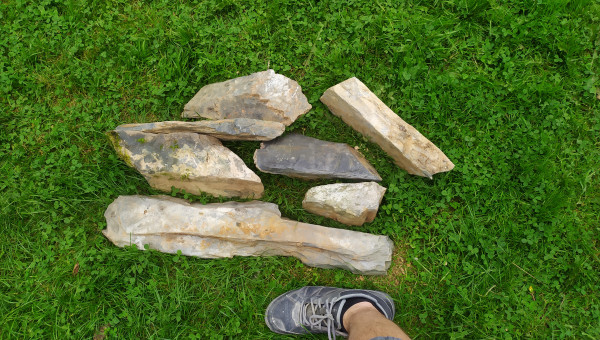 Filtre décapé, arrivée des ardoises