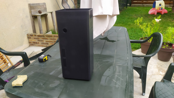 Filtre décapé, arrivée des ardoises