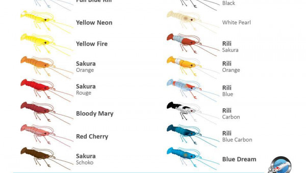 Crevettes Yellow Neon