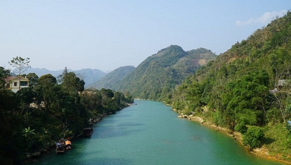 Rivière chay au Nord Vietnam