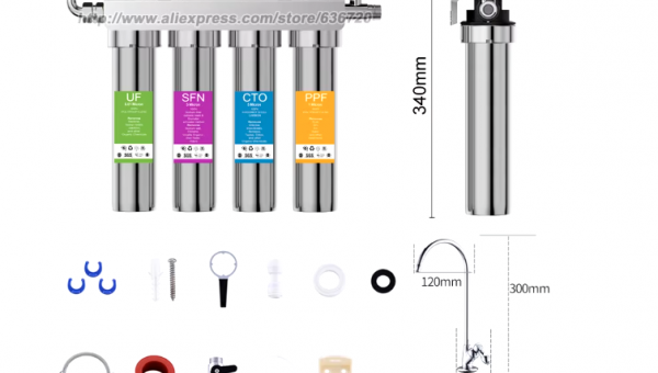 Système filtrage eau de ville