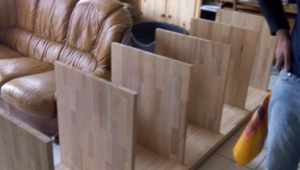 Panneaux sur le plancher