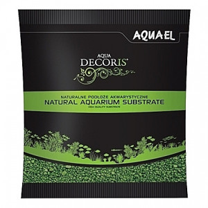 Gravier vert AQUAEL AQUA DECORIS - 2 à 3mm - 1Kg