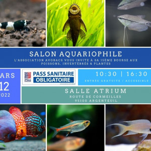 Salon Aquariophile Avobacs Argenteuil (95) le 12 Mars 2022
