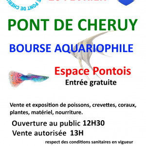 Bourse aquariophile de Pont de cheruy 38230