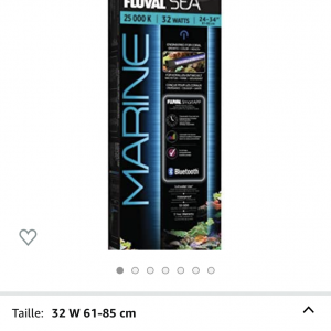 Rampe led connectée fluval marin