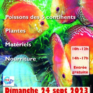 bourse aquariophile AACC