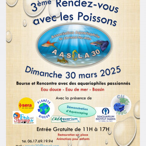 3e rendez-vous avec les poissons