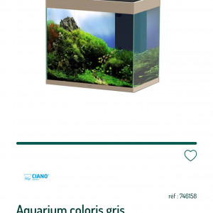 Aquarium + Meuble CIANO Emotions