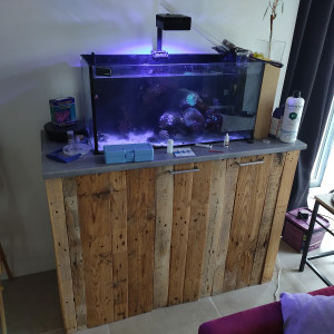 Aquarium recifal 2x90L