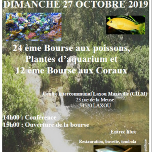 Bourse aux poissons du Club Aquariophile Champ-Le-Boeuf