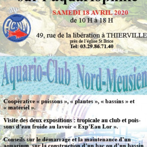 Porte ouverte à l'aquario-club Nord Meusien