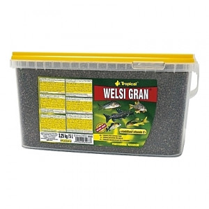 Granulés aliments de base pour poissons de fonds WELSI GRAN 5L