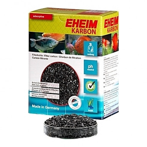 Charbon actif EHEIM KARBON pour une eau saine et limpide - 1L avec filet