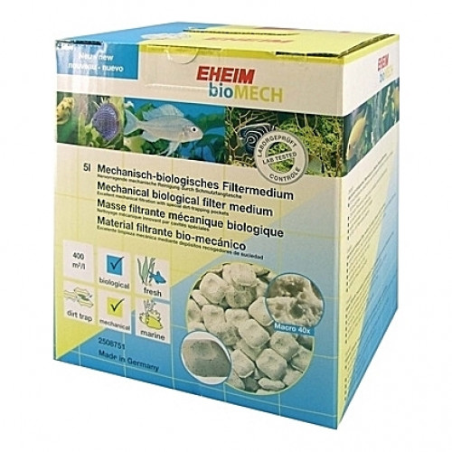 Cubes céramiques poreux EHEIM BIO MECH masse filtrante mécanique biologique - 5L