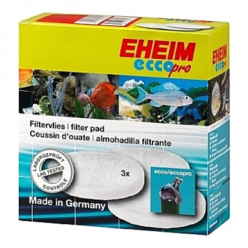 3 Coussins de ouate (perlon) pour filtre EHEIM Ecco Pro (EHEIM 2032-34-36)