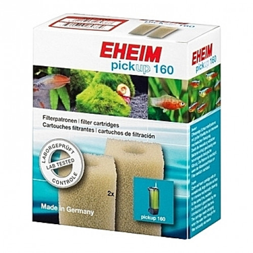 2 Cartouches filtrantes (mousses blanches) pour filtre EHEIM pickup 160 (EHEIM 2006)