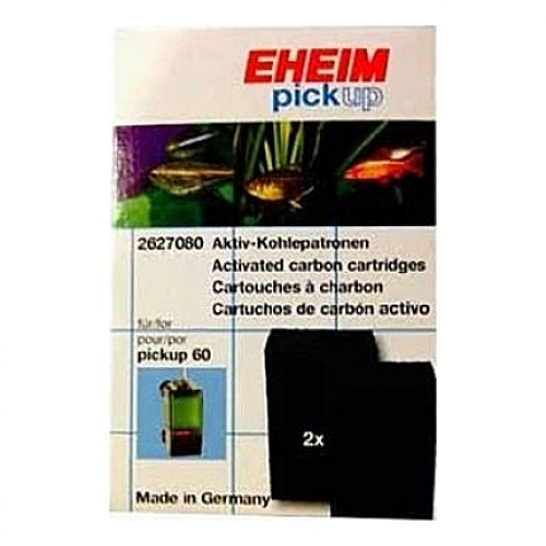 2 Mousses de charbon actif pour filtre EHEIM PickUp 60 (EHEIM 2008)