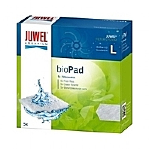 5 Ouates (perlon) compactes filtrantes bioPad Taille L pour filtre JUWEL BioFlow 6