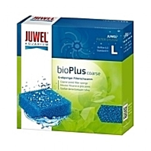 Grosse mousse filtrante compacte bleue bioPlus coarse Taille L pour filtre JUWEL Bioflow 6
