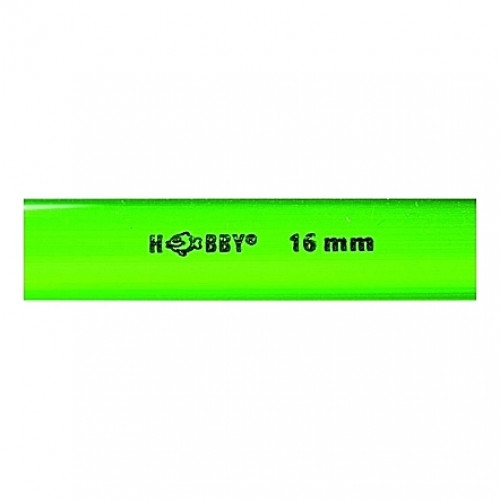 Tube rigide vert 16mm extérieur 1m HOBBY