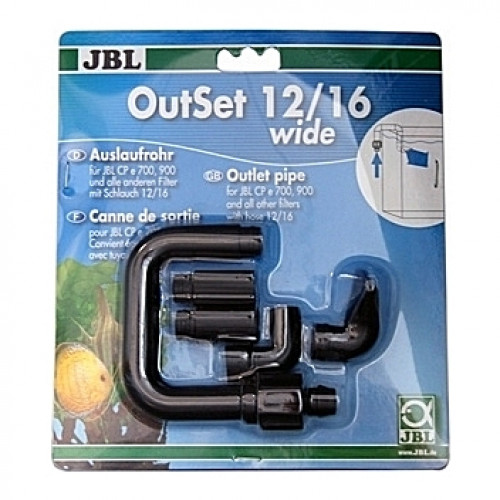 Canne de rejet/refoulement JBL OutSet wide pour CristalProfi e401/701/e901