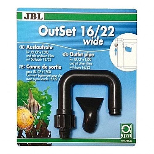 Canne de rejet/refoulement JBL OutSet wide pour CristalProfi e1501