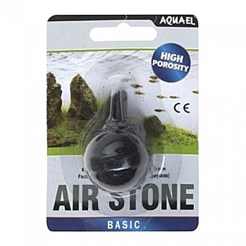 Diffuseur noir boule noire AQUAEL AIR STONE haute porosité - diamètre 20mm