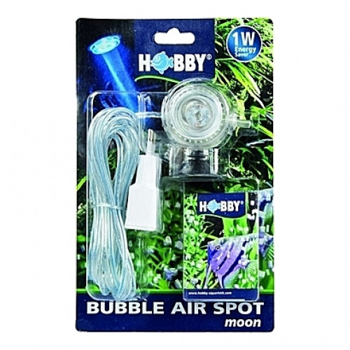 Spot de lumière submersible (LED bleue) 1W HOBBY BUBBLE AIR SPOT moon