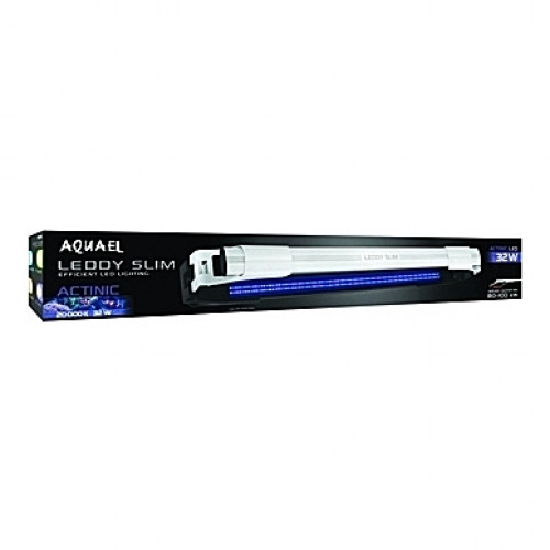 Eclairage AQUAEL LEDDY SLIM ACTINIC (Blanc) 32W - 80 à 100cm