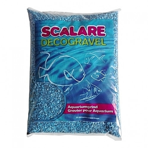Gravier bleu SCALARE DECOGRAVEL (Roma) - 3 à 5mm - 4Kg