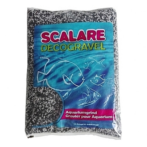 Gravier noir et blanc SCALARE DECOGRAVEL (Bergamo) - 2 à 3mm - 4Kg