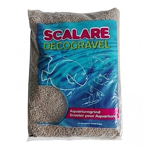 Gravier marron SCALARE DECOGRAVEL (Lugano) - 2 à 3mm - 4Kg