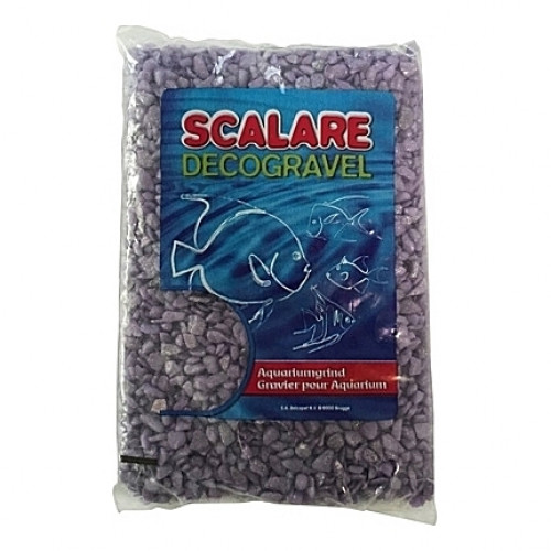 Gravier gris/violet SCALARE DECOGRAVEL (Messina) - 6 à 9mm - 1Kg