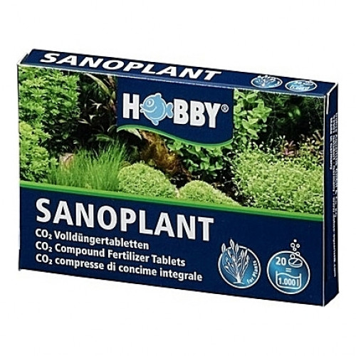 20 Comprimés de CO2 HOBBY SANOPLANT