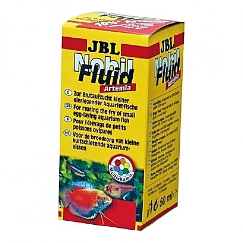 Nourriture pour élevage d’alevins et petits poissons JBL Nobil Fluid Artémia - 50ml