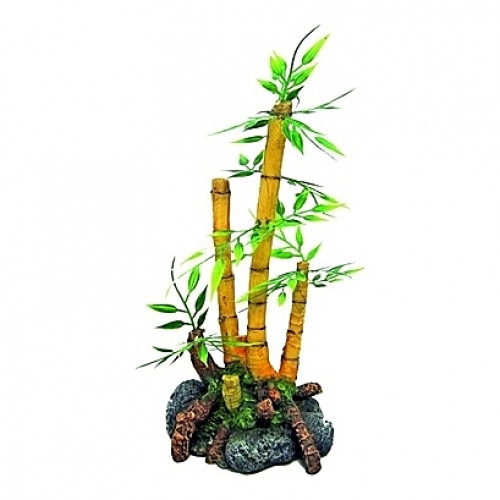 Bamboo avec pierre 9x8x18,5cm