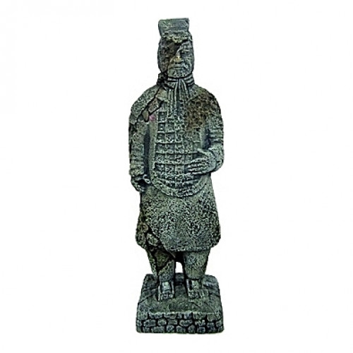 Statue combattant chinois - 5,5x5,5x17cm