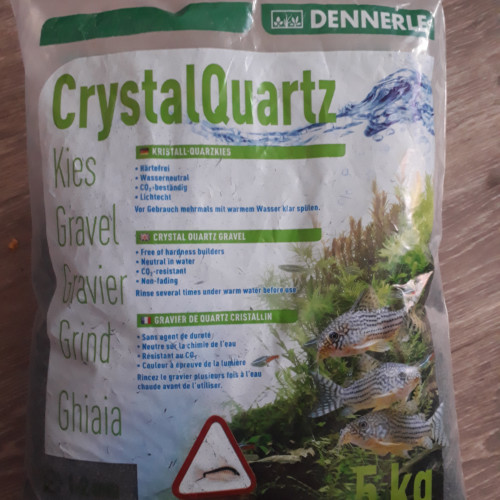 Dennerle Crystal Quartz Noire 5 kg. (neuf)