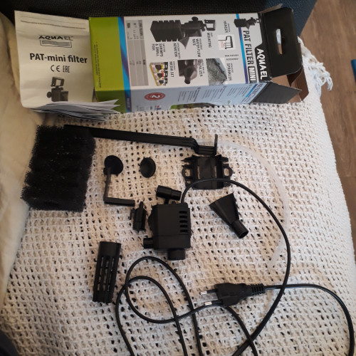 Aquael mini pat filtre intérieur 400l/h