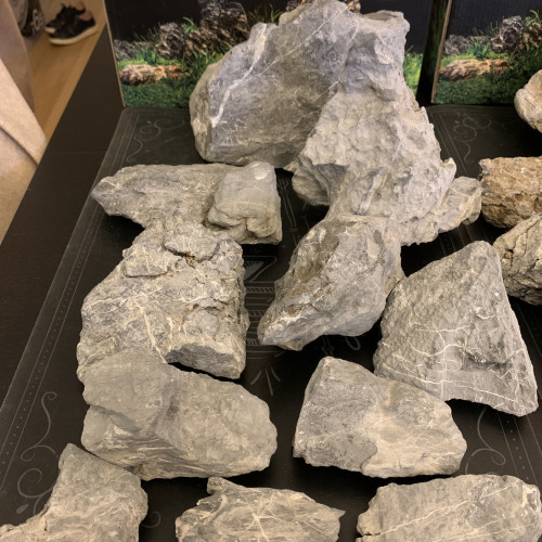 Assortiment de pierres Seiryu Stone pour aquarium 80L