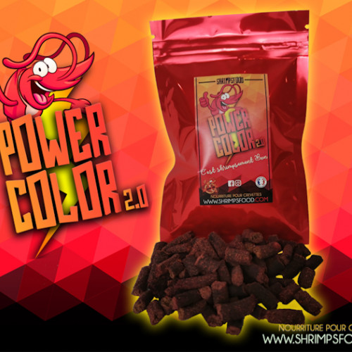 Pellet power color pour crevettes Shrimpsfood