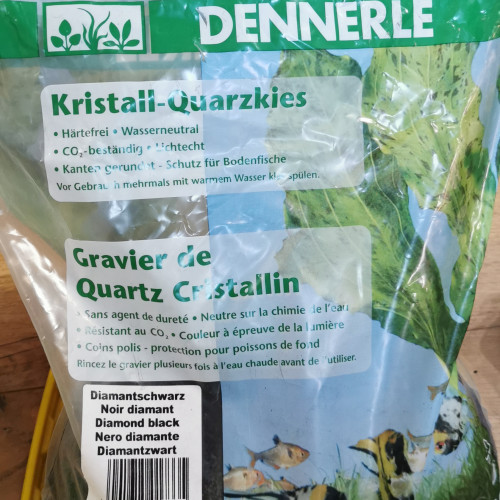 Demis sac de graviers pour aquarium ou paludarium