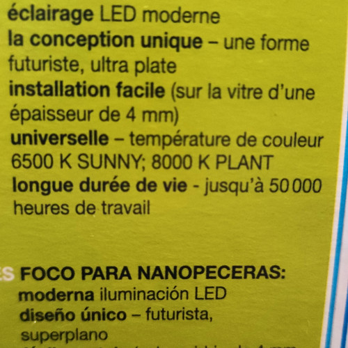 Lampe led nano