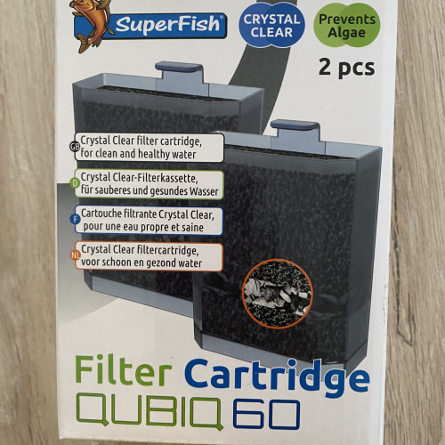 Cartouches filtre qubiq 60