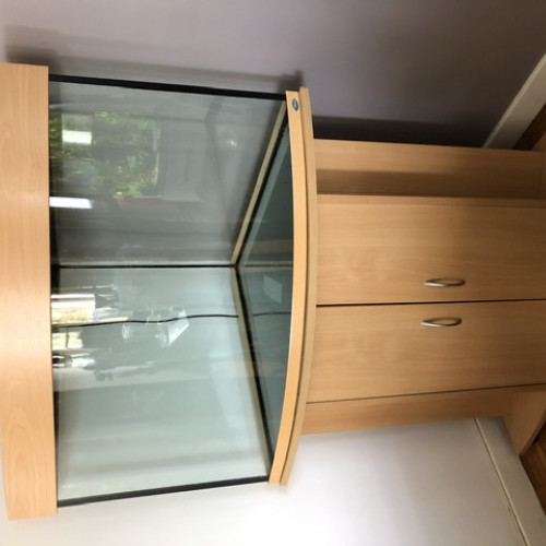 Vends aquarium d’angle 200litres