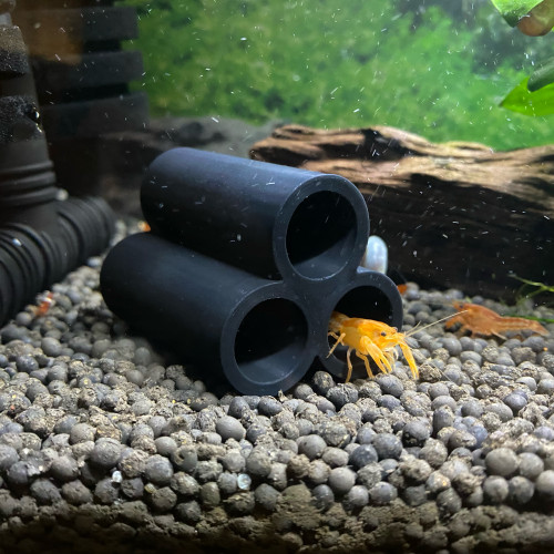 décoration aquarium tubes cachette pour crevettes, ecrevisse